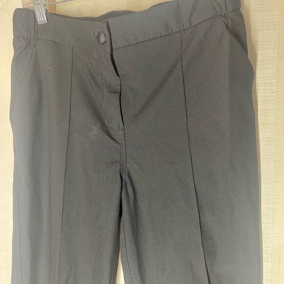 Lululemon Warpstreme high rise 7/8 jogger‎ black button front pockets, size 28 - Picture 7 of 15